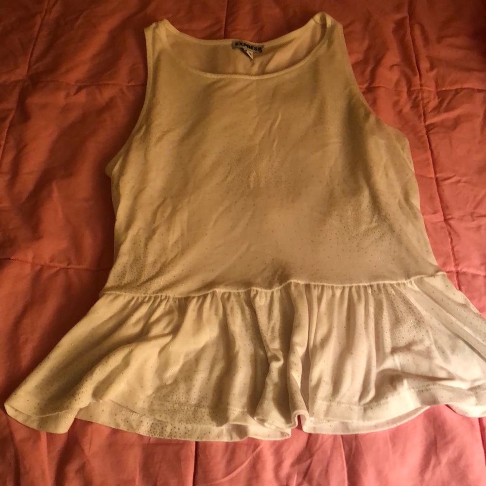 Express white tank